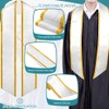 Endea Graduation Plain Honor Stole With Trim Color & Angled