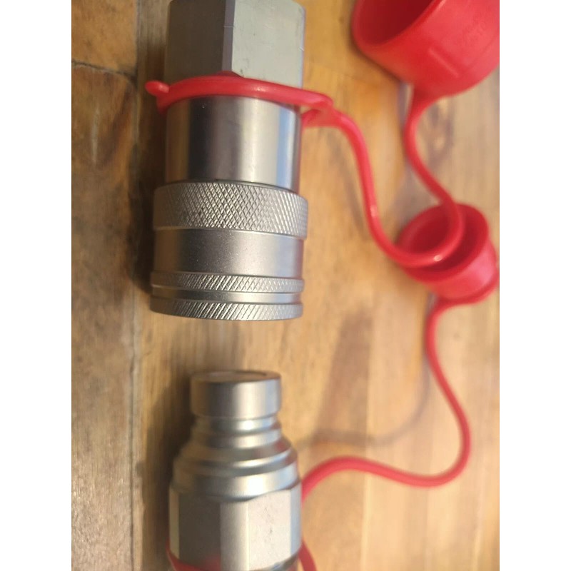 OKBA 3/4? NPT Skid Steer for Bobcat Kubota Flat Face