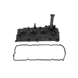 OCPTY Valve Cover Gasket Set + Valve Covers Replacement fit for 2004-2007 for Nissan Titan 5.6L 5552CC V8 Gas DOHC