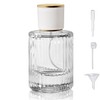 Yerpkefey 50ml/1.7 Oz Glass Spray Bottle Perfume Atomizer,Round Glass Perfume