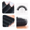 ANNAFRIS Easy Fan Individual Eyelash Extension, Self-Fanning 0.07 D Curl,