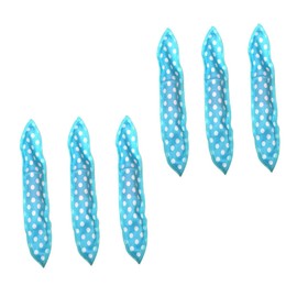 Baluue 6pcs Hair Curling Straps Lightweight Curlers for All Hair Types for Styling and Sleep Use