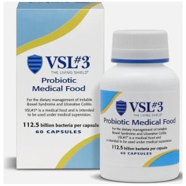 112,5B KBE VSL#3 probióticos 60 cápsulas - soporte intestinal altamente efectivo NUEVO