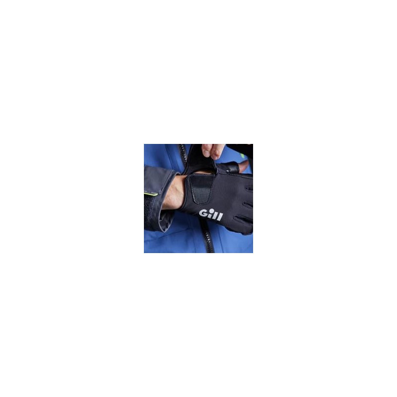 Gill Championship Short Finger Sailing Yachting and Gauntlets - Black
