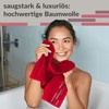 Lashuma Küchentücher Frottee Rot, Lugano 4er Set Kinderhandtücher 30x50 cm