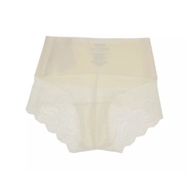Spanx L37624 Womens Powder Ivory Undie-Tectable Lace Hi-Hipster Panties Size S