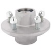 cciyu Boat Trailer Galvanized Hub Axle Kit 5-4.5 Bolt Circle