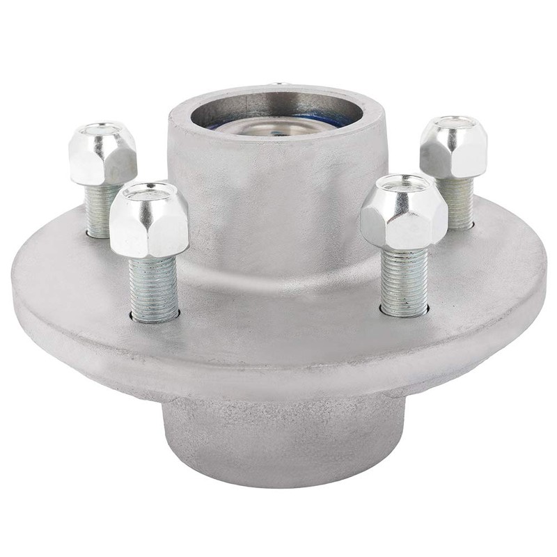 cciyu Boat Trailer Galvanized Hub Axle Kit 5-4.5 Bolt Circle