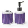 Ambesonne Cat Soap Dispenser & Toothbrush Holder Set, Style Tones
