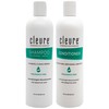 Cleure Shampoo and Conditioner Set Sulfate Free, Fragrance Free for