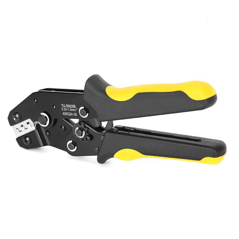 Crimping Tool 24‑16AWG High‑End Terminal Ratchet Pliers PVC + Steel