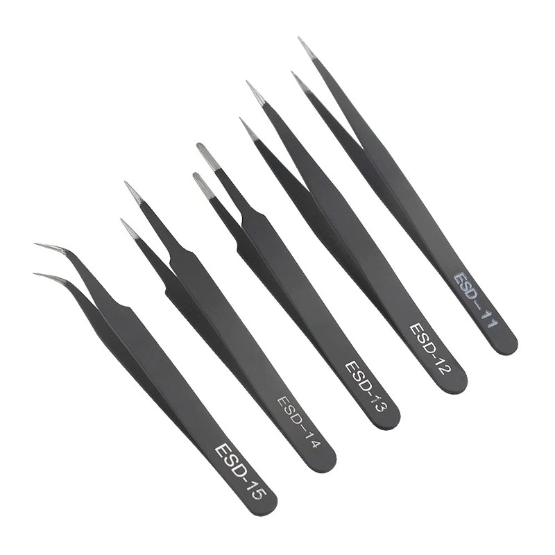 XINMEIWEN プロフェッショナルソルダーアシストツールソルダー補助ツール両面エイド修理はんだ付けおよびはんだ除去用ワイヤーカッター付きはんだ付けキット（12個）