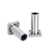 Ruimou 2pcs LMK10UU Longer Model Square Linear Bearing Sliding Unit