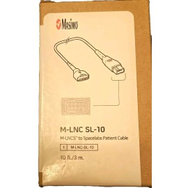 MASIMO M-LNC SL-10  REF 2714 Extension Cable for Spacelabs Patient Monitors