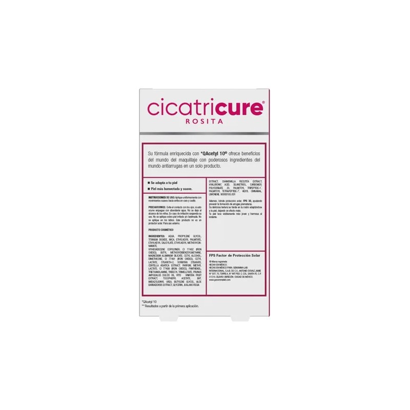 Cicatricure Maquillaje Líquido Con Protección Solar 30 Ml