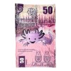RIVERSOFY Frazada Ajolote Cobija Billete 50 Tela Polar Suave 110x160cm