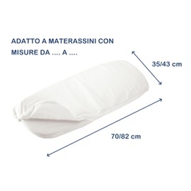 ANDY & HELEN® - Lenzuolo con angoli elasticizzati per Sotto Culla/carrozzina in 100% cotone, Arancione