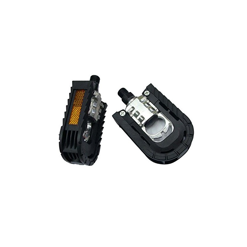 Foldable Bicycle Pedals Platform Commuter Bike 9/16 Aluminum Alloy Cr-mo
