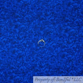 Fabri-Quilt BonEful FABRIC FQ Cotton Quilt Blue Bright Water Ocean Wave Night Sky Cloud Boy