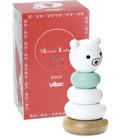 Vilac - Games and Toys - Wooden Toy - Sora Bear - Design by Japanese Artist Shinzi Katoh - Game for Children from 1 Year 7807
