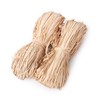 100g Natural Raffia Paper Ribbon, Raffia Ribbon Perfect for Crafts