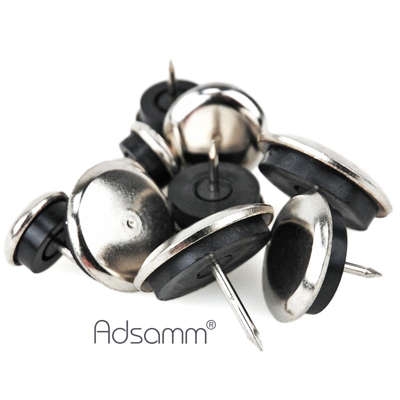 Adsamm® 32 x Metal Glides with Buffer and Nail /