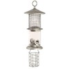 Siena Garden H22037 Triple Feeder for Mixed Feed, Nuts and