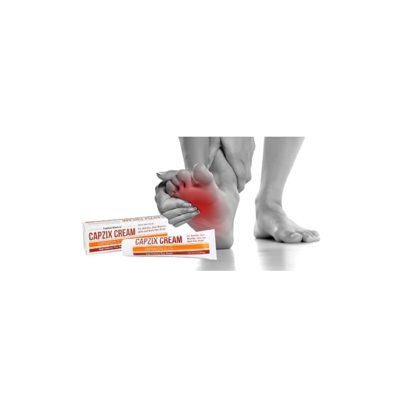 “Capzix Crema Para Alivio Del Dolor 2 Oz Capsaicina .1%