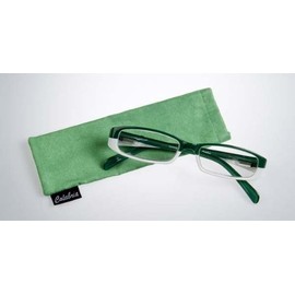 Calabria 736 Reading Glasses Two Colors w/Matching Case