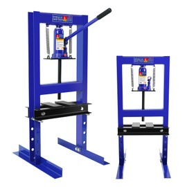 6 Ton Hydraulic Shop Press-13000LBS Hydraulic Press for Garage and Professional, h-Frame Shop Presses with Movable Plates