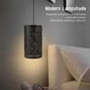 Modern Lampshade Metal Cylindrical Hollow Out E27 E26 Lamp Shade