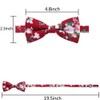 AUSKY 8 PACKS Elegant Adjustable Pre-tied Bow Ties for Men