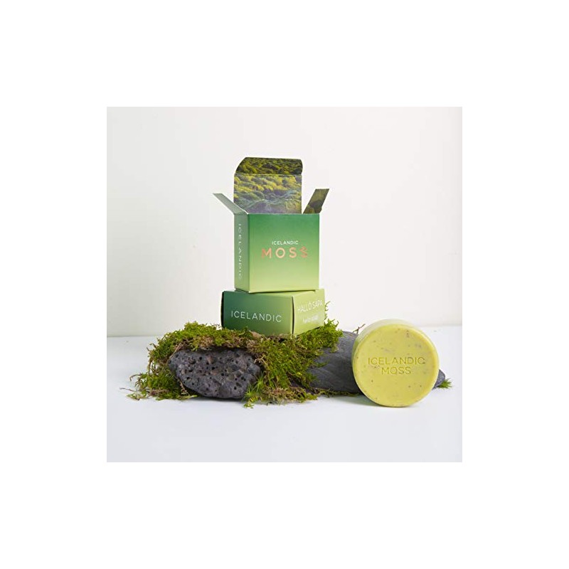 Organic Exfoliating Bars of Soap, Natural Ingredients, Assorted Scents, Icelandic