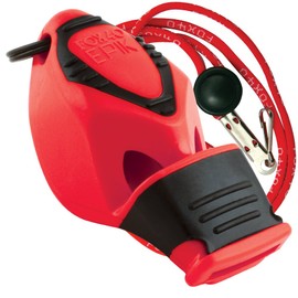 Fox 40 Epik Cmg Safety Whistle And Strap Red