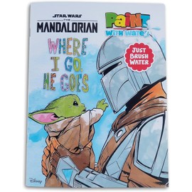 The Mandalorian ''Grogu'' Paint with Water Book