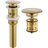 JONKEAN Bathroom Pop Up Drain with Overflow,Vanity Vessel Sink Drain
