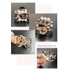 Tortoise Shell Hair Clip with Pearl, Simple, Stylish, Cute, Women's,