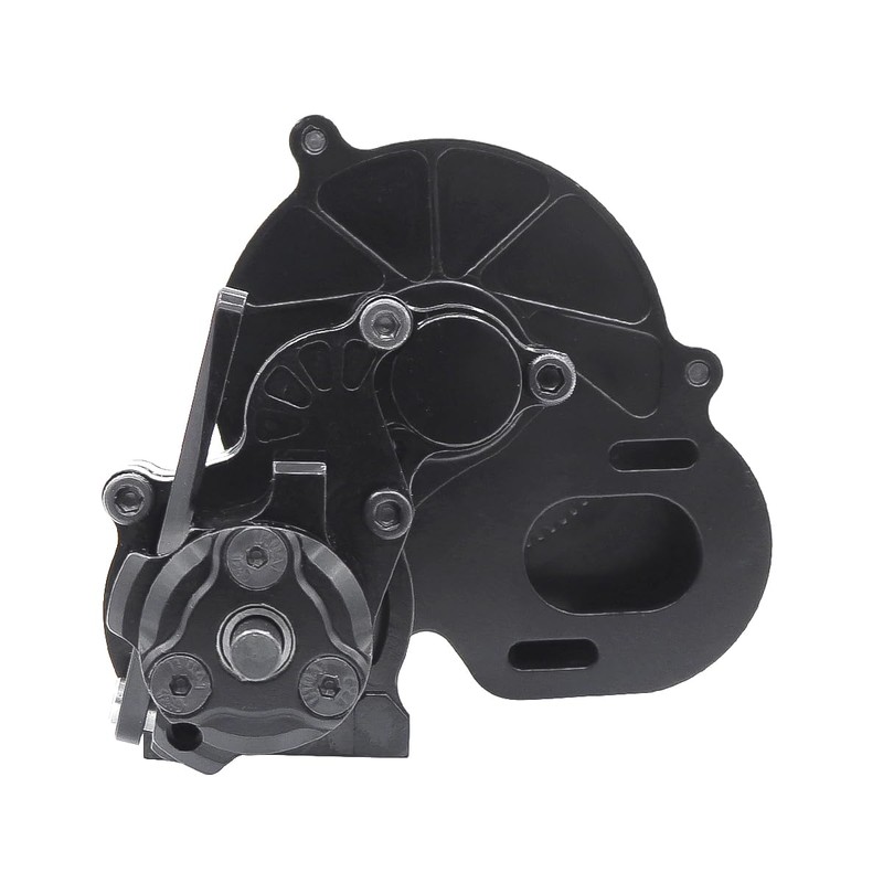 Metal Complete Transmission Cutoff Gearbox with Dig Gear for 1:10