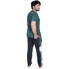 Bahob® Men's Pyjamas Sets, Plain Short Sleeve Top and Bottoms