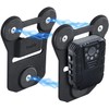Recall Body Camera Magnetic Mount, Universal Strong Suction Magnet Mount Holder, Stick to Extra Strong Hold for All BodyCam, Walkie Talkie or Radio with Crocodile Clip Attachment