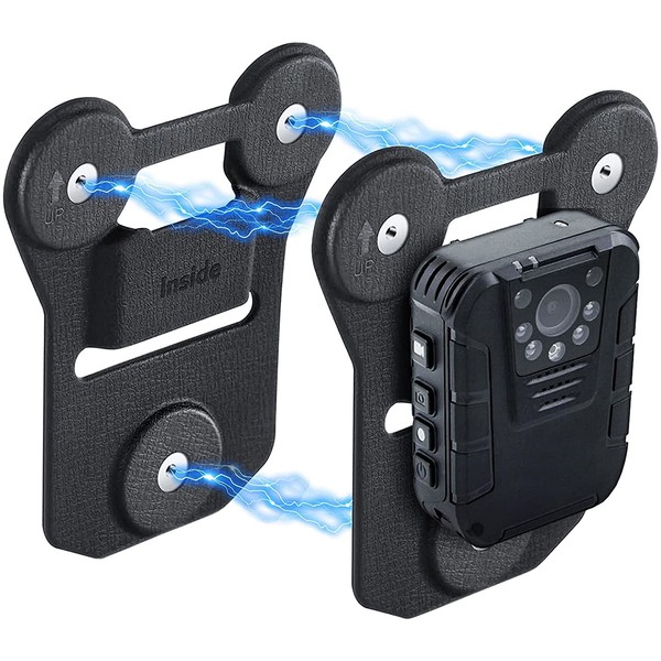 Recall Body Camera Magnetic Mount, Universal Strong Suction Magnet Mount