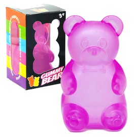 Gummy Bear Toy, Sugar Filled Squishy Toys for Kids Stress Relief - High Density Squeeze Balls for Students Calming - Ultra-Soft Decompression Venting Toys