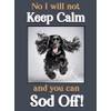 Cocker Sprocker Spaniel pet dog funny flexible fridge magnet Keep