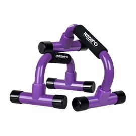 Redipo Push Up Bars - Purple Push Up Handles Strength Training, Home Workout Equipment with Non-Slip Stand, Push-up Bracket Board, Portable for Home Fitness Training, Strength Workouts, Muscle Ups