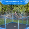 Trampoline Sprinkler for Kids Backyard Water Park Net Friendly WaterWhirl