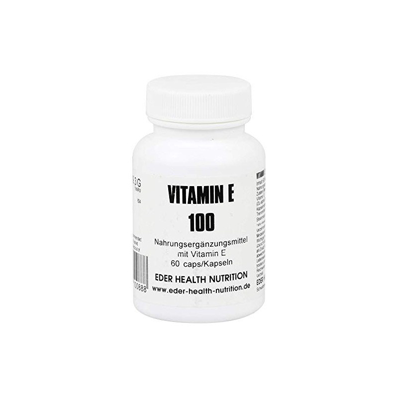 Vitamin E 100 capsules