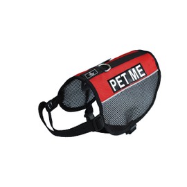 Doggie Stylz Service Dog mesh Vest Harness Cool Comfort Nylon Purchase Comes with 2 Reflective PET ME pathces. Please Measure Your Dog Before Ordering