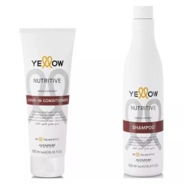 Alfaparf Yellow Nutritive Shampoo + Leave-in Acondicionador