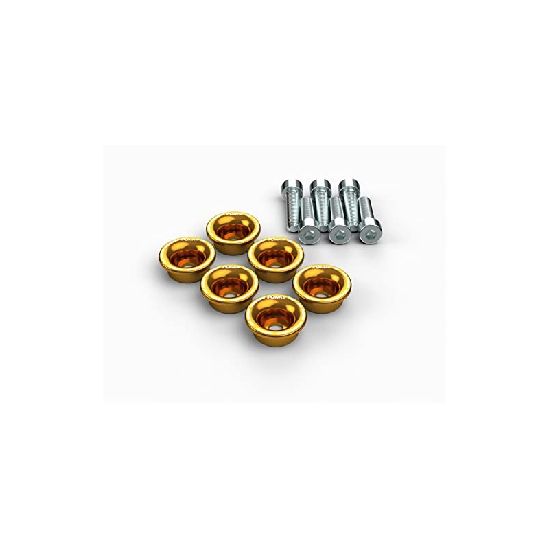 Kbike Clutch Kit Spring Plate with Screws Gold for Ducati