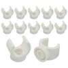 Seimneire 1/2 Inch PEX Clip U Pipe Hangers Clamps, White